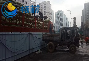 鹽水響水工地陶粒回填項目